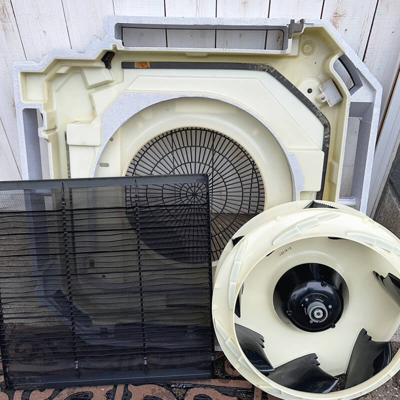 パネル・フィルター洗浄AFTER